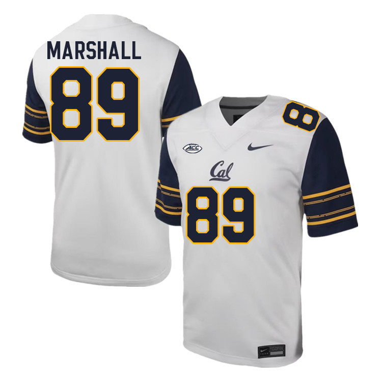 Men #89 Ben Marshall California Golden Bears ACC Conference College Football Jerseys Stitched Sale-W